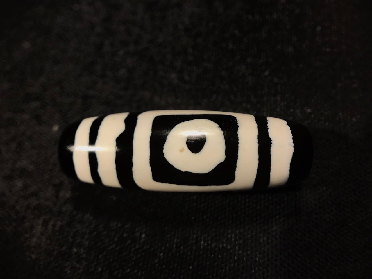 Real Tibetan Ancient Two Eyes Dzi Bead Amulet Pendant Genuine Old Antique Himalaya Agate Nepal 2 Eyed Pure Gzi Talisman Bracelet