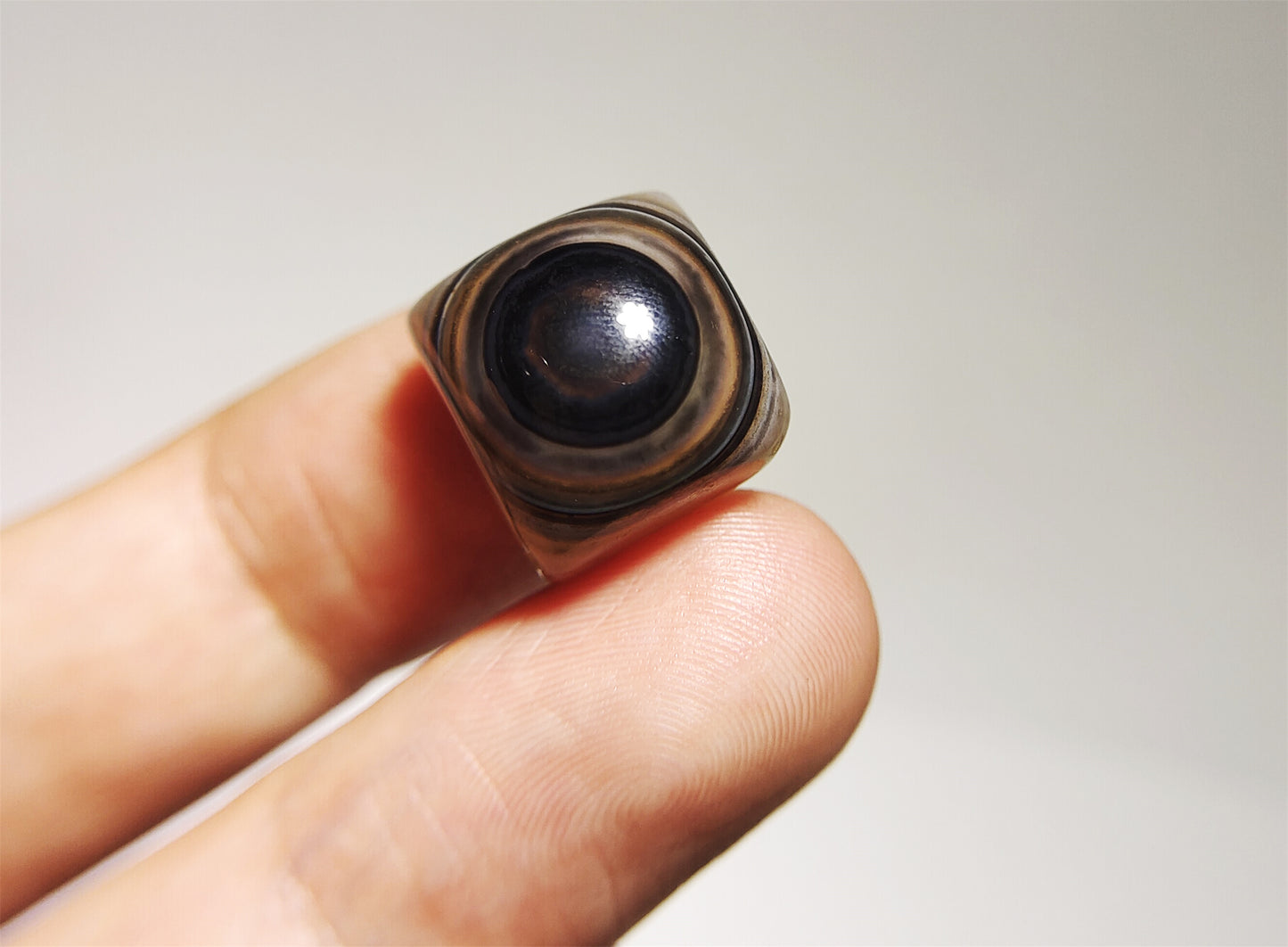 real tibetan antique lukmik eye dzi bead amulet pendant genuine himalaya agate nepal one natural luk mik pure pyu gzi talisman