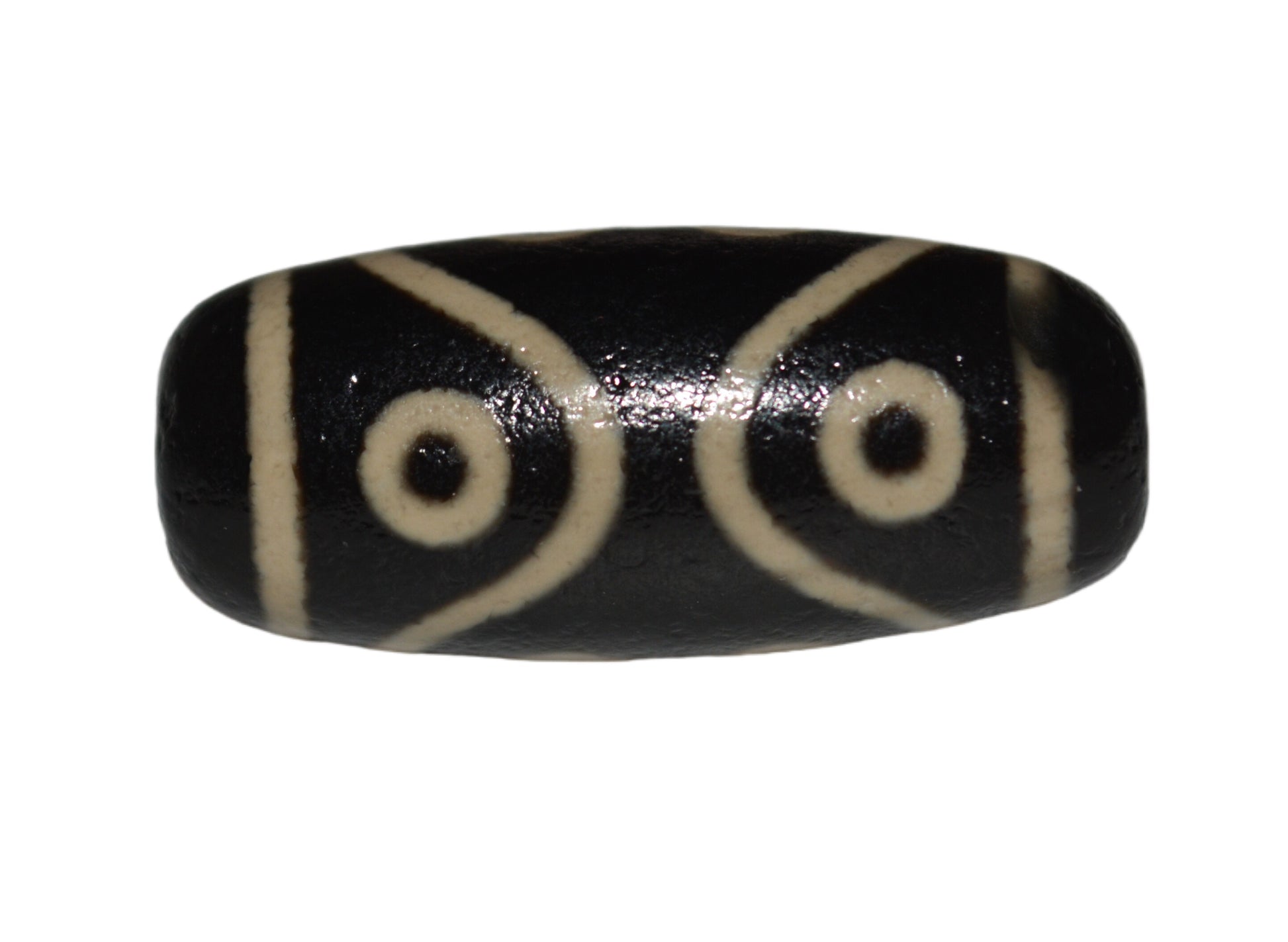Genuine Tibetan Old Ancient Eight Eyes Dzi Bead Amulet Himalaya Real Agate Pure 8 Eyed Gzi Tibet