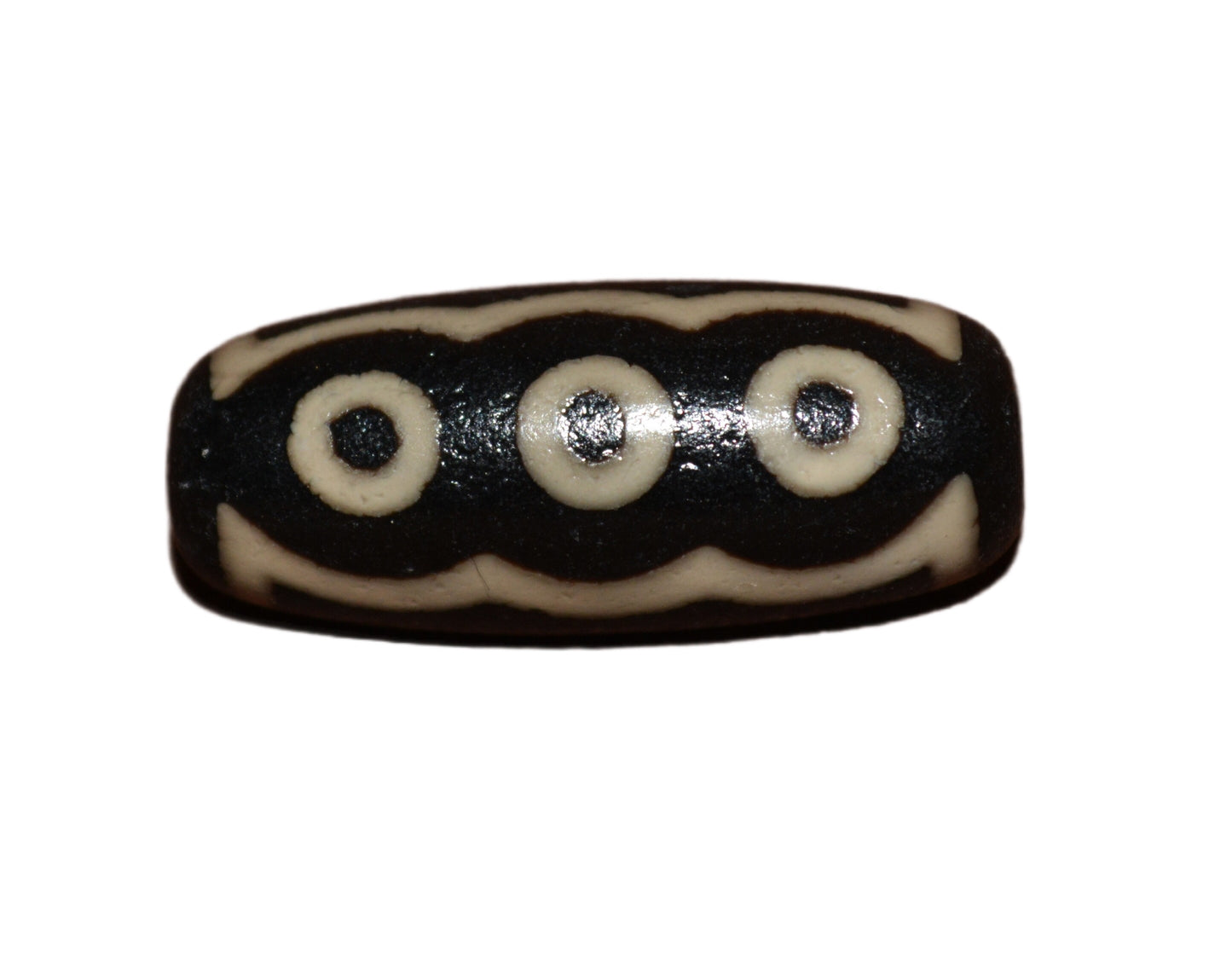 Genuine Tibetan Five Eyes Dzi Bead Pendant Old Ancient Pure Amulet Real Himalaya Agate 5 Gzi
