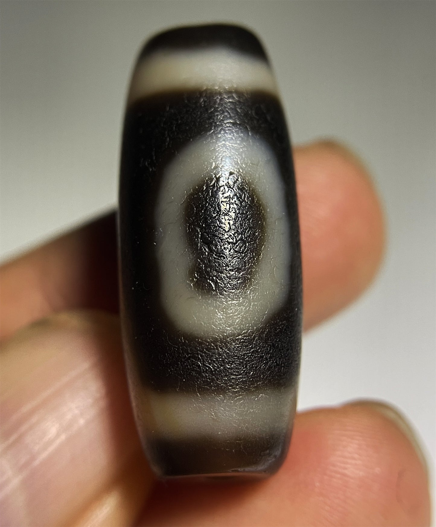 Ancient Dzi Bead Real Tibetan Two Eyes Amulet Pendant Himalayan Agate Pure Special One Eyed Gzi Old Antique Genuine Talisman Bracelet