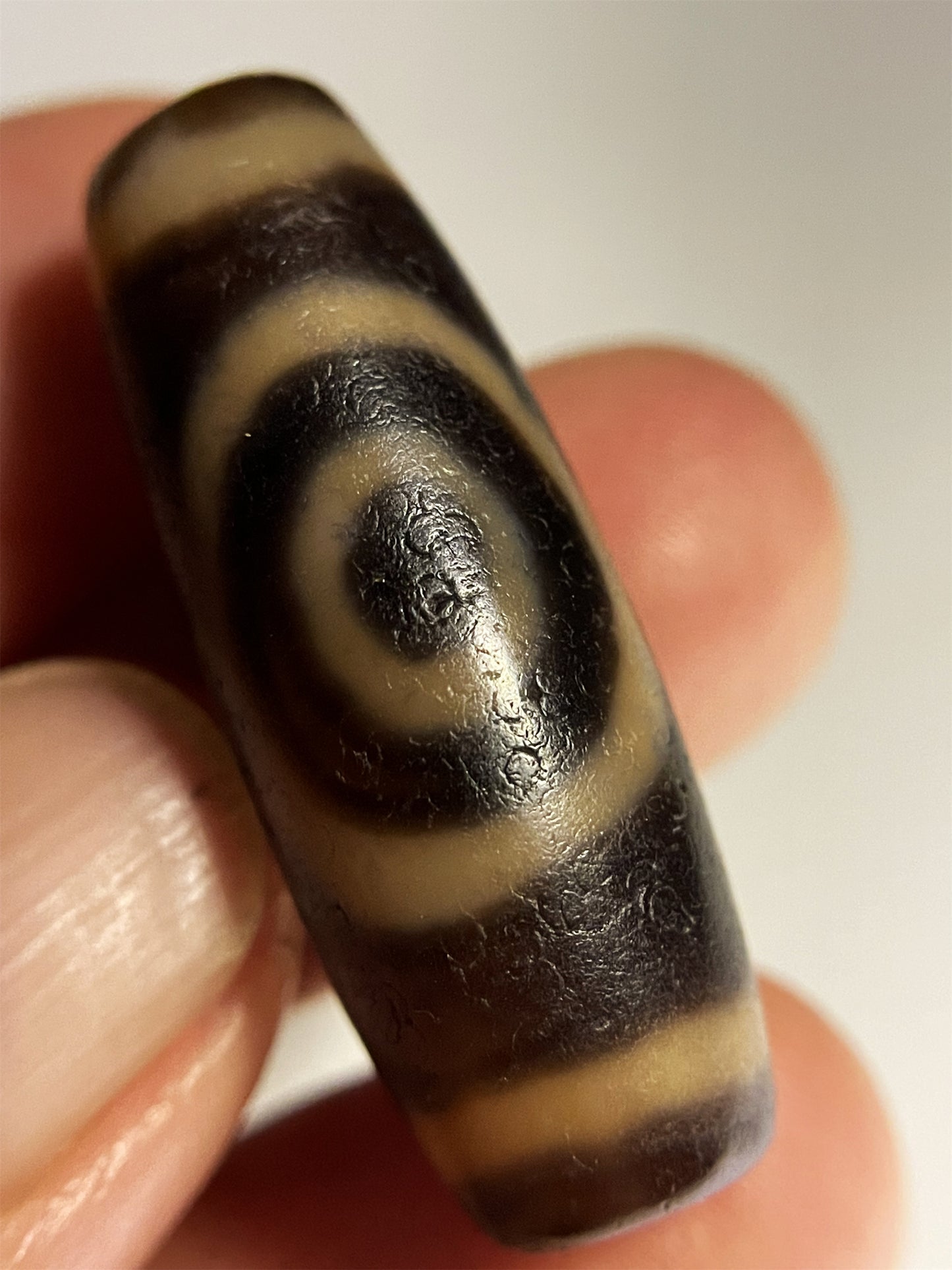 Ancient Genuine Tibetan Three Eyes Dzi Bead Mountain Amulet Pendant Real Himalayan Agate Pure Special One Two Eyed Gzi Old Antique Talisman Bracelet