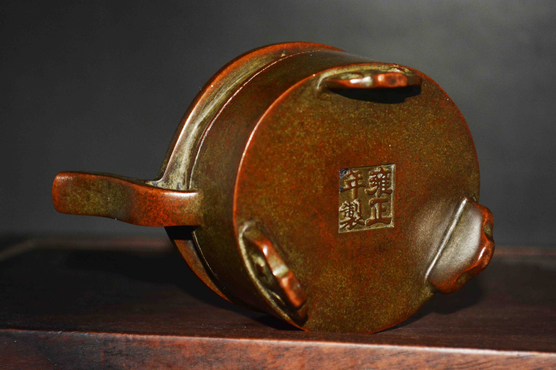 Chinese Qing Dynasty Bronze Incense Burner Copper Censer Old Antique Yongzheng