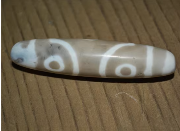 Genuine Himalayan Ancient Three Eyes Dzi Bead Pendant Amulet Tibetan Old Antique Real Agate Nepal 3 Eyed Pure Gzi Talisman Bracelet