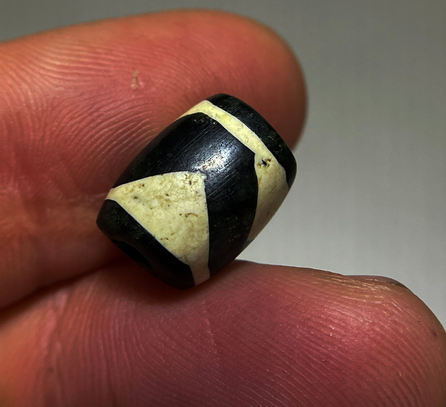 Genuine Himalaya Old Ancient Tiger Tooth Dzi Bead Amulet Pendant Tibet Pure Zigzag Gzi Lucky Talisman Bracelet