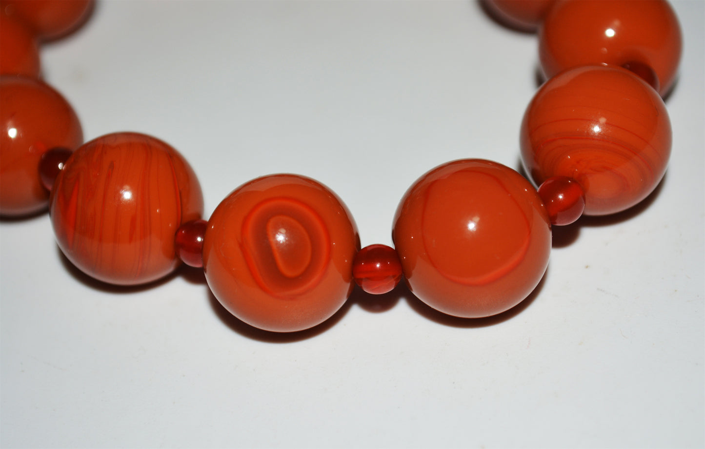 Genuine Himalayan Old Pema Raka Agate Bracelet Mala Prayer Beads Tibeta Nanhong Carnelian Rosary  Real Worry Amulet