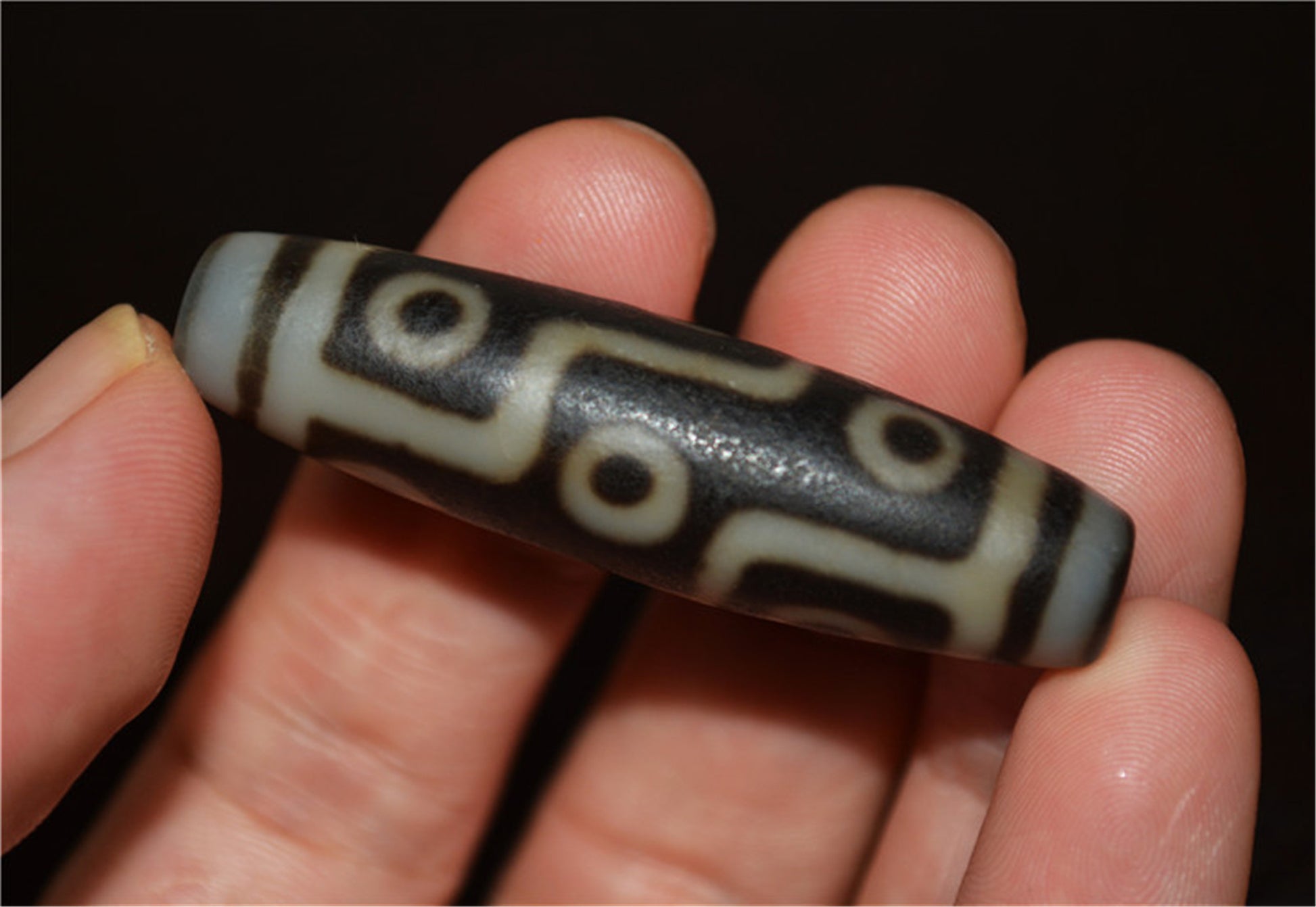 Genuine Tibetan Ancient Nine Eyed Dzi Bead Pendant Amulet Himalaya Old Antique Real Agate Nepal 9 Eyes Pure Gzi Talisman Bracelet