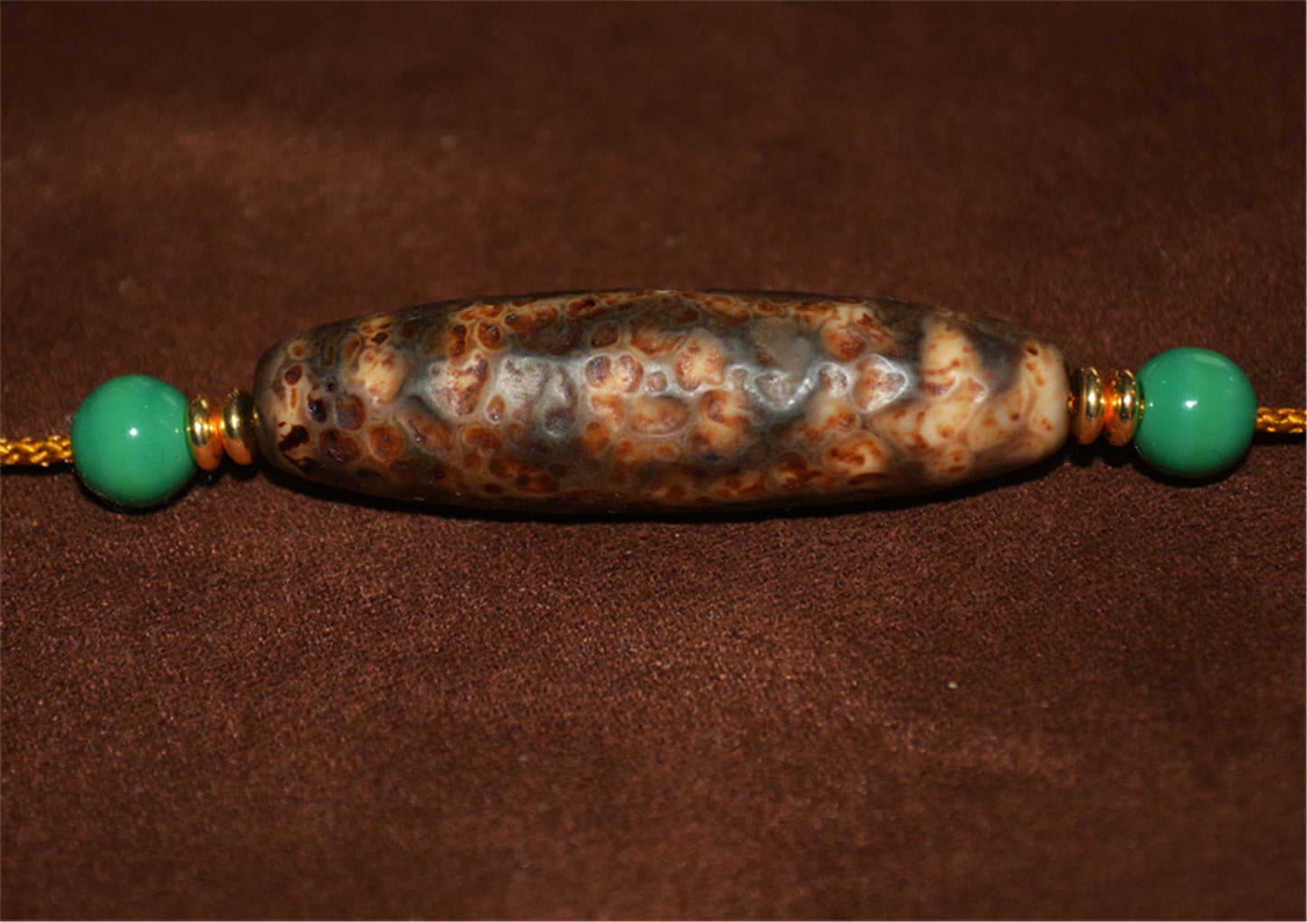 Genuine Tibetan Ancient Three Eyes Dzi Bead Pendant Amulet Himalaya Old Antique Real Agate Nepal 3 Eyed Pure Gzi Talisman Bracelet