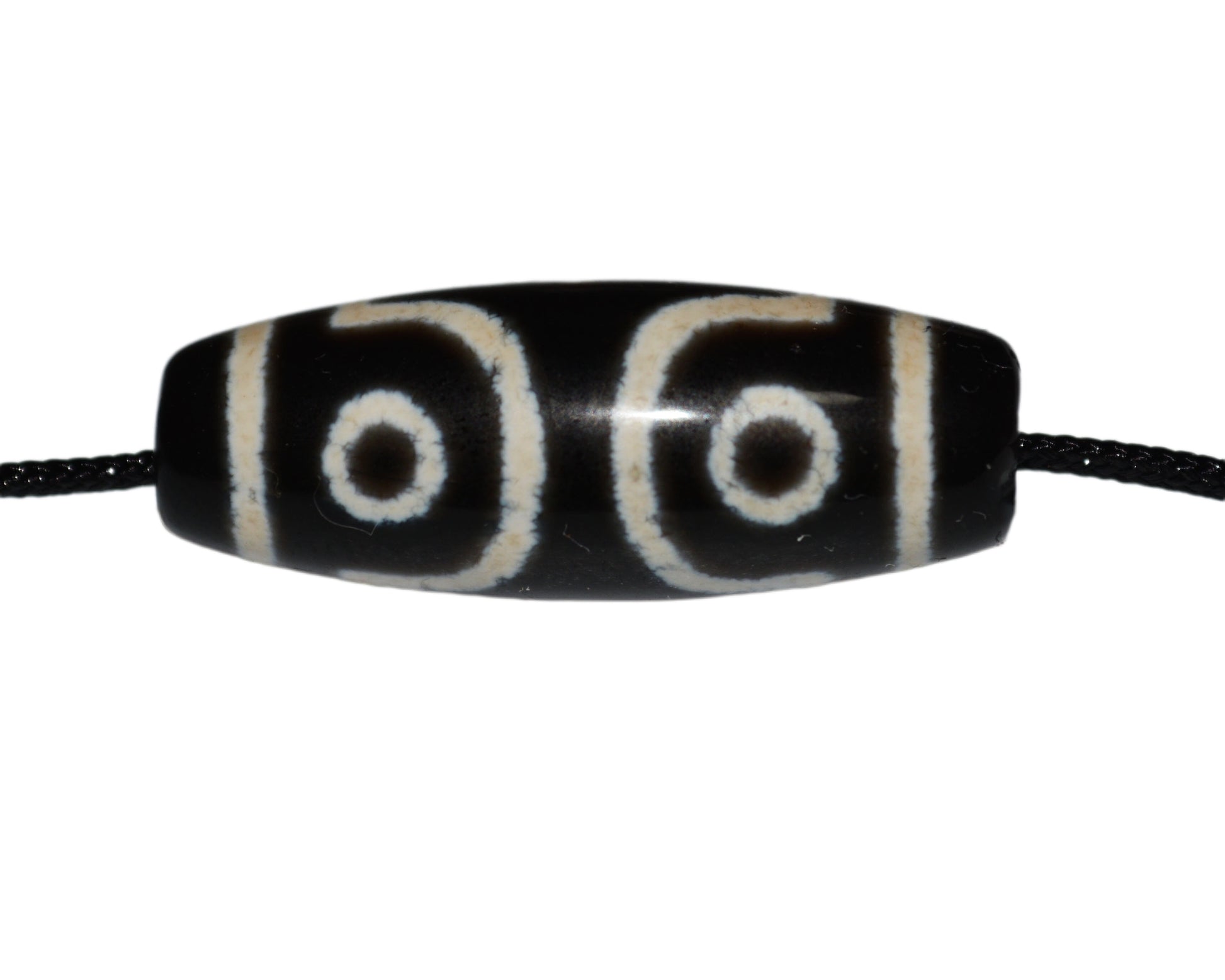 Genuine Tibetan Ancient Three Eyes Dzi Bead Pendant Amulet Himalaya Old Antique Real Agate Nepal 3 Eyed Pure Gzi Talisman Bracelet