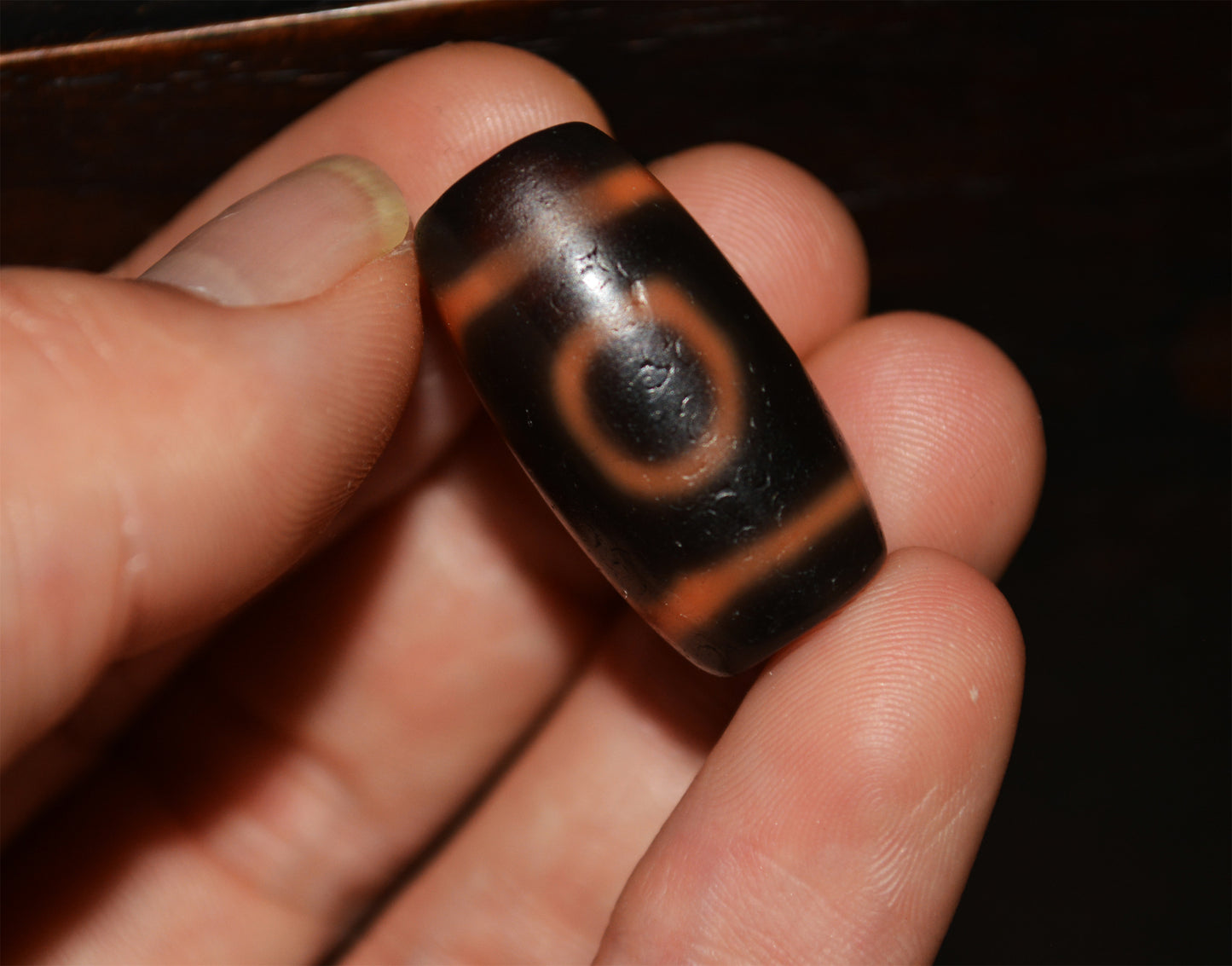 Genuine Tibetan Ancient Two Eyes Dzi Bead Amulet Pendant Old Antique Real Himalaya Agate Nepal 2 Eyed Pure Gzi Talisman Bracelet