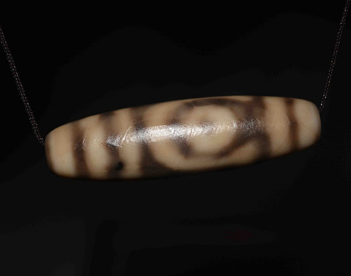 Genuine Tibetan Ancient Pure Two Eyes Dzi Bead Amulet Pendant Old Antique Real Himalaya Agate Nepal 2 Eyed Gzi Talisman Bracelet