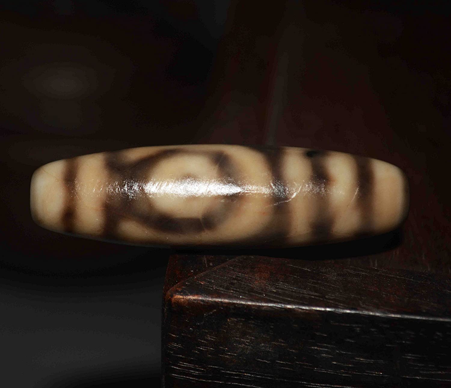 Genuine Tibetan Ancient Pure Two Eyes Dzi Bead Amulet Pendant Old Antique Real Himalaya Agate Nepal 2 Eyed Gzi Talisman Bracelet