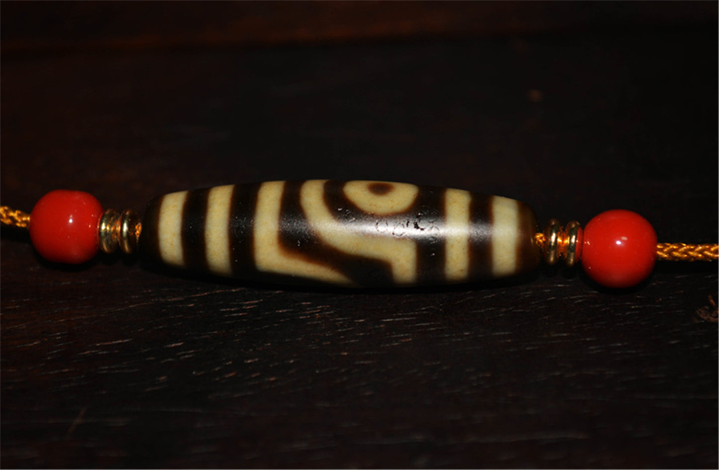 Genuine Tibetan Ancient Two Eyes Dzi Bead Pendant Amulet Himalaya Old Antique Real Agate Nepal 2 Eyed Pure Gzi Talisman Bracelet