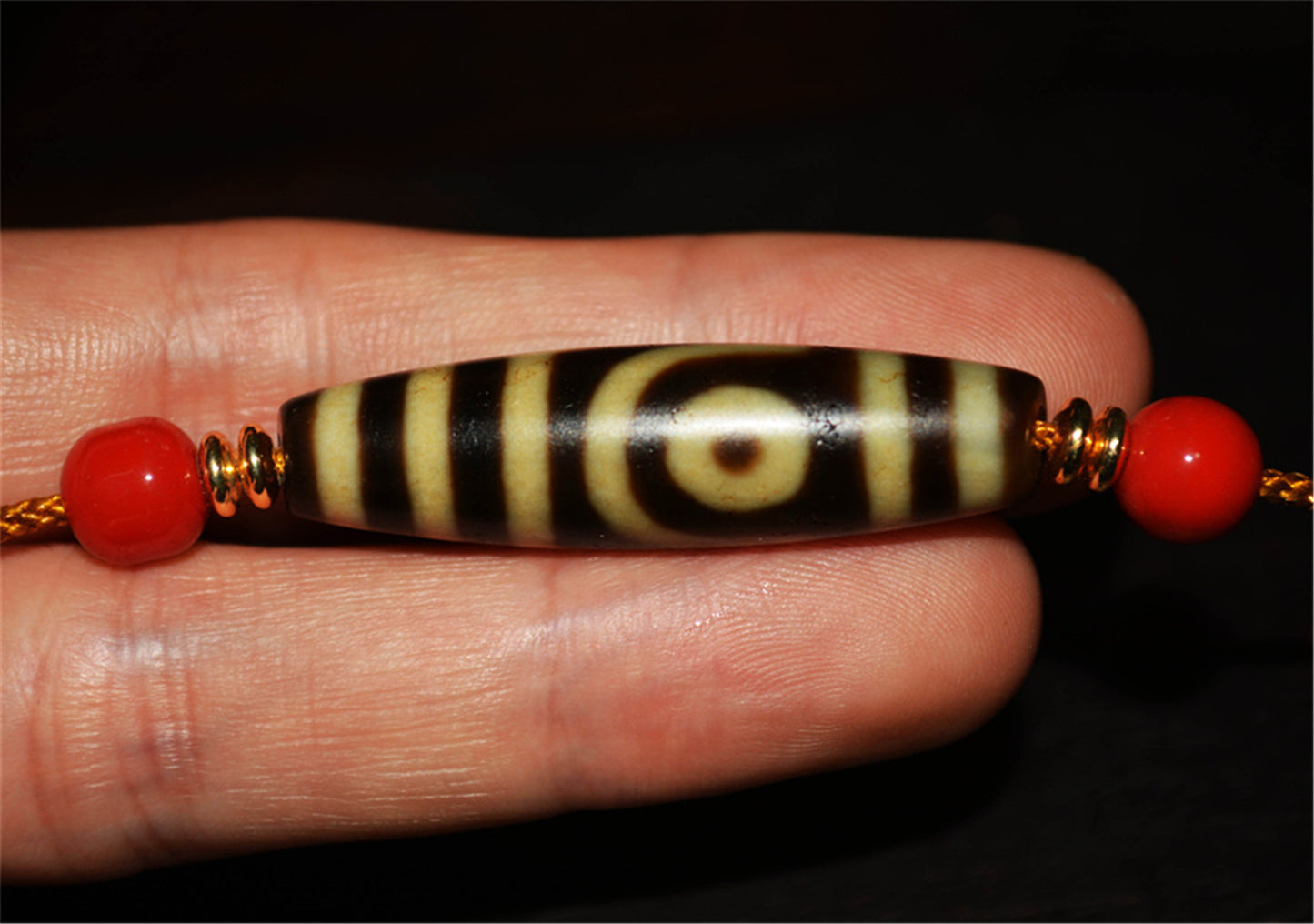 Genuine Tibetan Ancient Two Eyes Dzi Bead Pendant Amulet Himalaya Old Antique Real Agate Nepal 2 Eyed Pure Gzi Talisman Bracelet