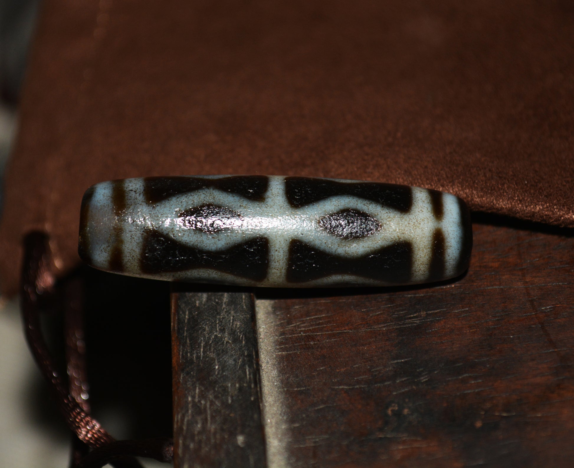 Real Tibetan Ancient Vajra Dorje Dzi Bead Pendant Amulet Himalaya Old Antique Genuine Agate Nepal Phurba Pure Gzi Talisman Bracelet