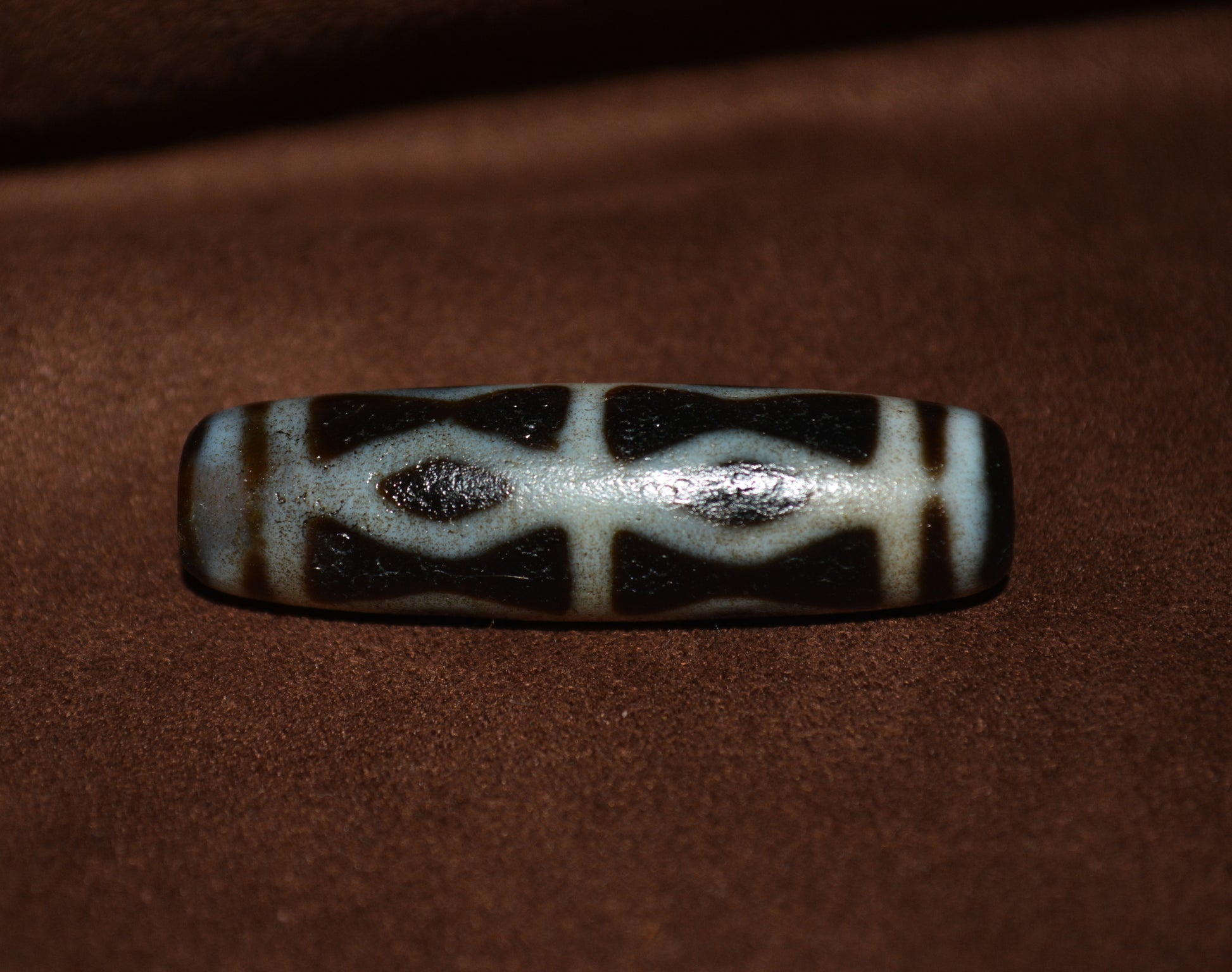 Real Tibetan Ancient Vajra Dorje Dzi Bead Pendant Amulet Himalaya Old Antique Genuine Agate Nepal Phurba Pure Gzi Talisman Bracelet