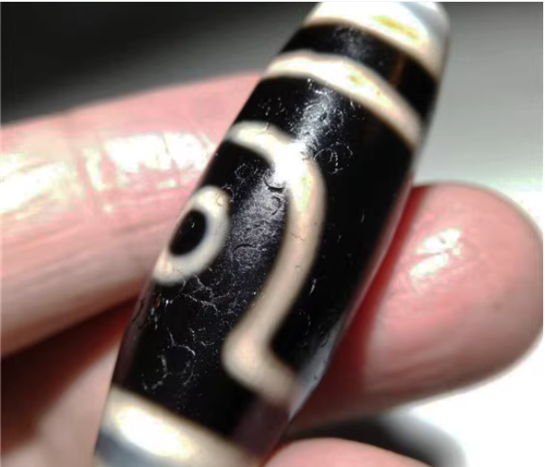 Genuine Tibetan Old Ancient Pure Two Eyes Dzi Bead Amulet Pendant Antique Real Himalayan Agate Nepal 2 Eyed Gzi Talisman Bracelet