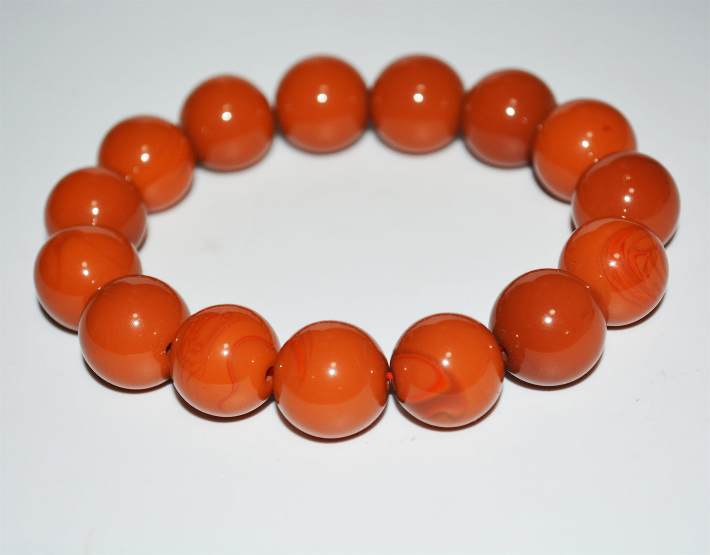 Genuine Tibetan Old Pema Raka Agate Bracelet Mala Prayer Beads Nanhong Carnelian Rosary Himalaya Real Worry Amulet