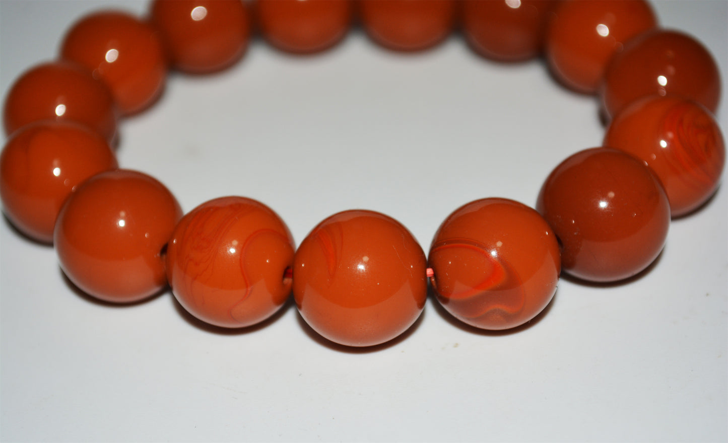 Genuine Tibetan Old Pema Raka Agate Bracelet Mala Prayer Beads Nanhong Carnelian Rosary Himalaya Real Worry Amulet