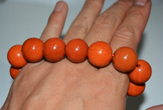 Genuine Tibetan Pema Raka Agate Bracelet Mala Prayer Beads Nanhong Carnelian Rosary Himalaya Real Worry Amulet