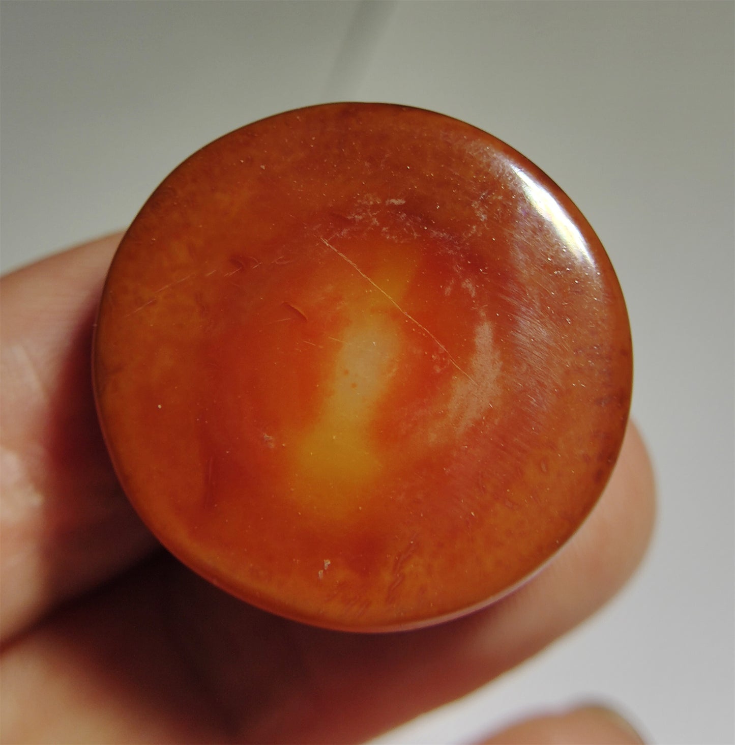 Himalayan Ancient Lukmik Dzi Bead Amulet Luk Mik One Eye Horse Tibetan Medicine Agate Pendant Genuine Talisman