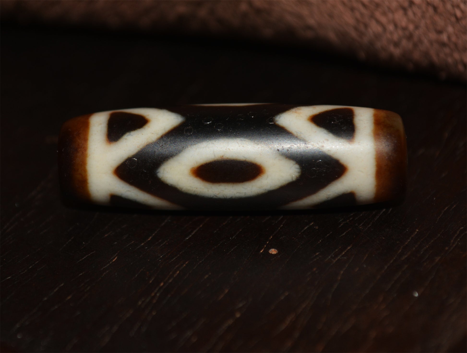 Himalayan Ancient Nine Eyes Dzi Bead Amulet Tibet Genuine Pendant Agate Pure Three Eyed Gzi Old Antique Talisman Bracelet Authentic