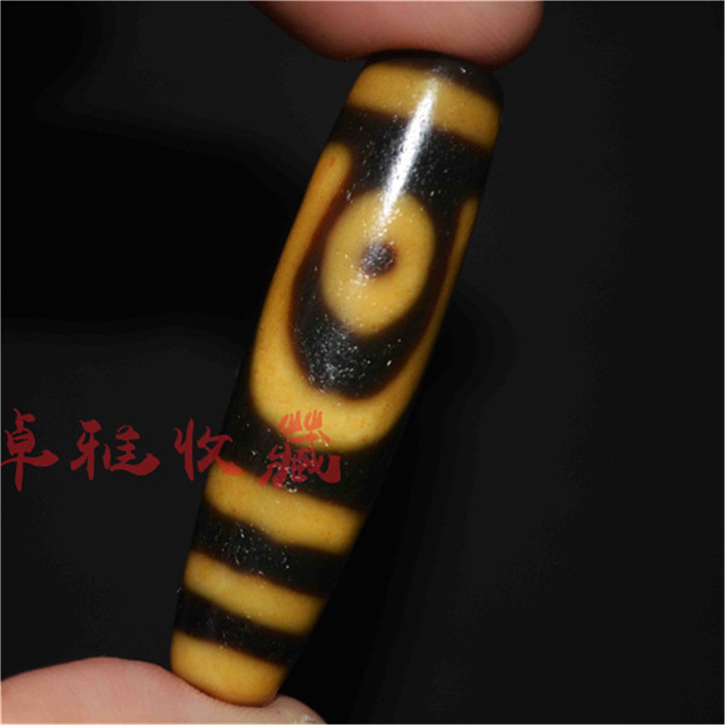 Himalayan Ancient Real Two Eyes Dzi Bead Amulet Pendant Tibetan Agate Old Antique Nepal 2 Eyed Pure Gzi Talisman Bracelet