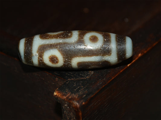 Himalayan Ancient Six Eyes Dzi Bead Real Tibetan Amulet Pendant Agate Pure 6 Eyed Gzi Old Antique Genuine Talisman Bracelet Carnelian
