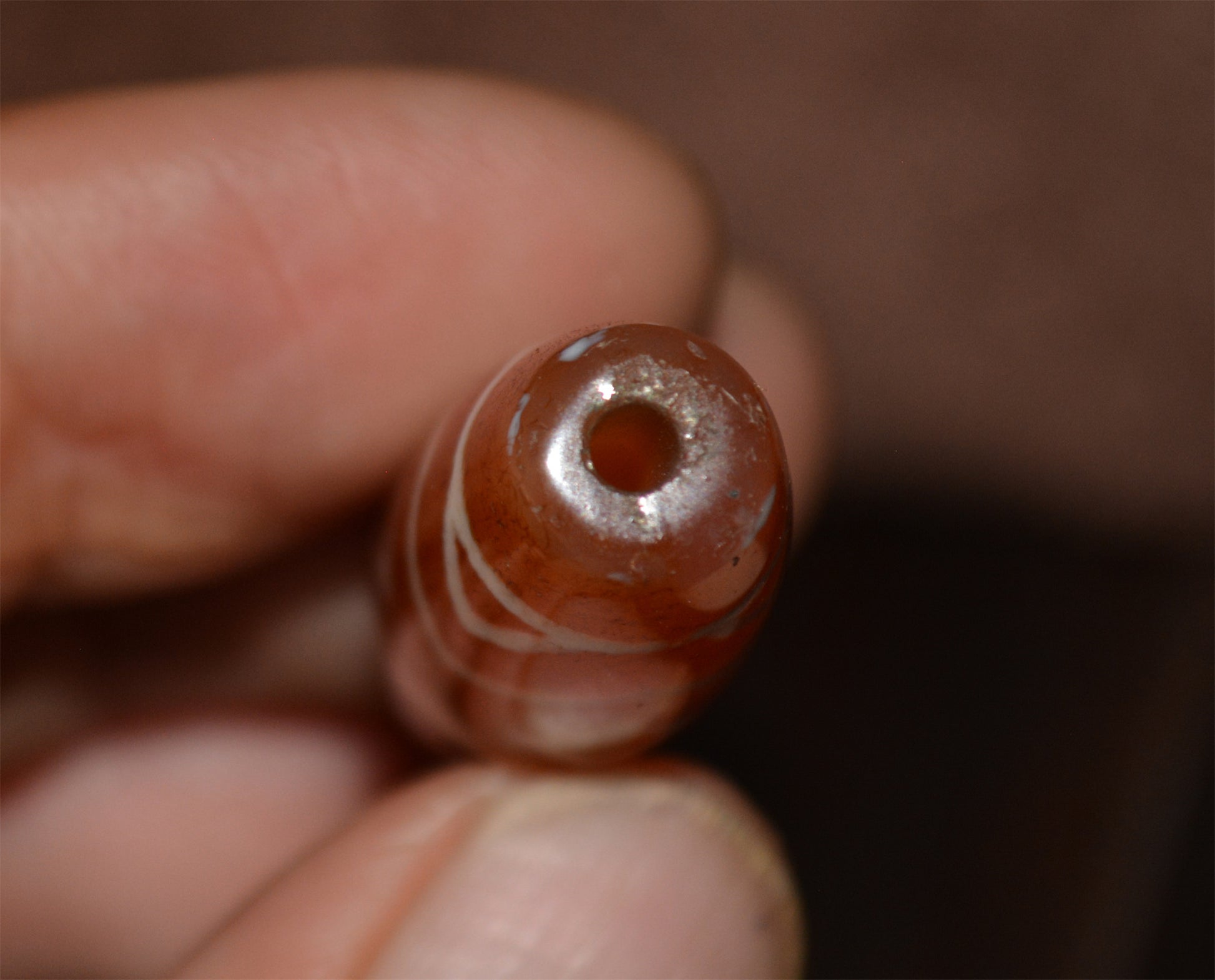 Himalayas Ancient Nine Eyes Dzi Bead Amulet Tibet Genuine Pendant Agate Pure Three Eyed Gzi Old Talisman Bracelet Authentic