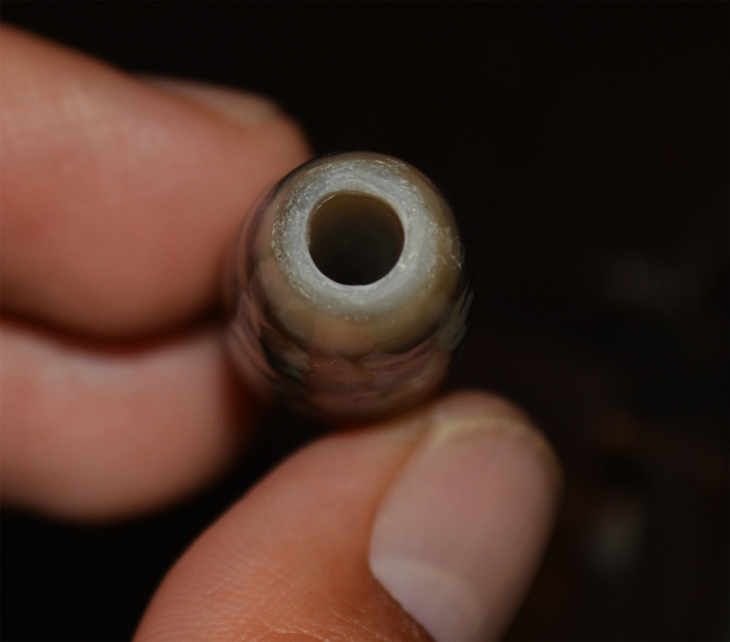 Himalayas Ancient Three Eyes Dzi Bead Amulet Real Tibet Pendant Agate Pure 3 Eyed Gzi Old Antique Genuine Talisman Bracelet