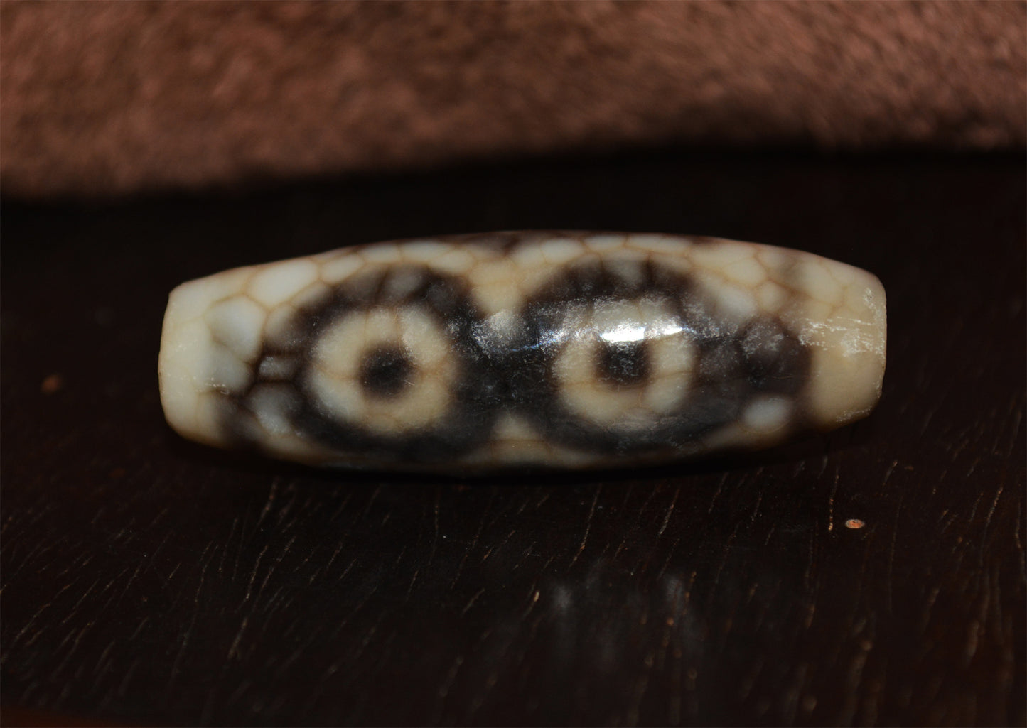 Himalayas Ancient Three Eyes Dzi Bead Amulet Real Tibet Pendant Agate Pure 3 Eyed Gzi Old Antique Genuine Talisman Bracelet