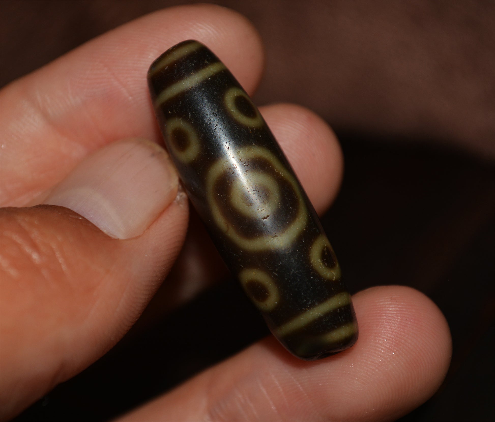Himalayas Ancient Twelve Eyes Dzi Bead Amulet Real Tibetan Pendant Agate Pure 12 Eleven Eyed Gzi Old Antique Genuine Talisman Bracelet