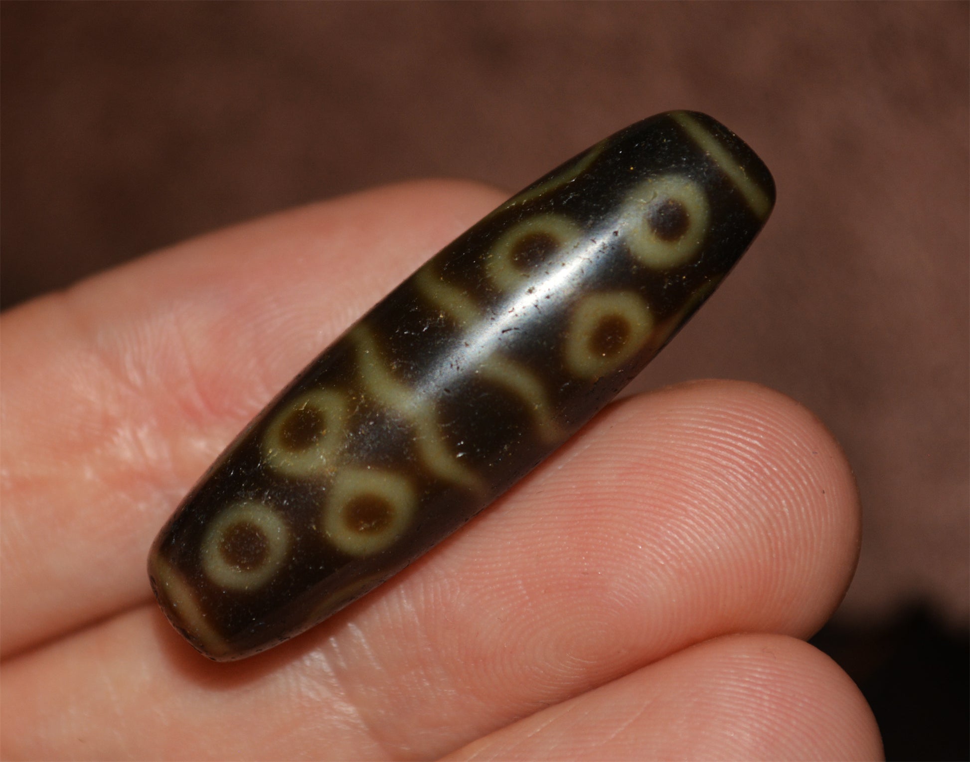 Himalayas Ancient Twelve Eyes Dzi Bead Amulet Real Tibetan Pendant Agate Pure 12 Eleven Eyed Gzi Old Antique Genuine Talisman Bracelet