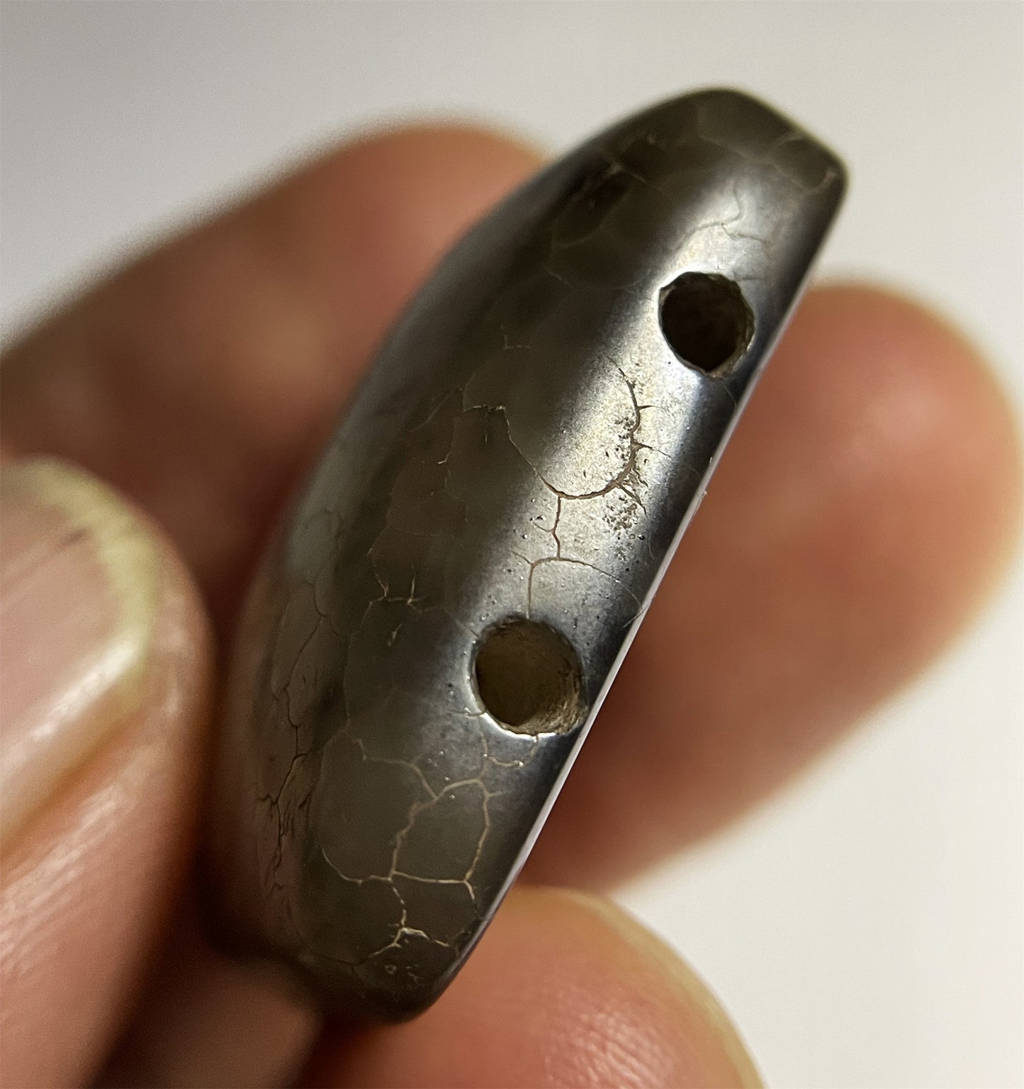 Himalayas Old God of Wealth Dzi Bead Pendant Amulet Tibet Agate Pure Fortune Gzi Antique Real Talisman