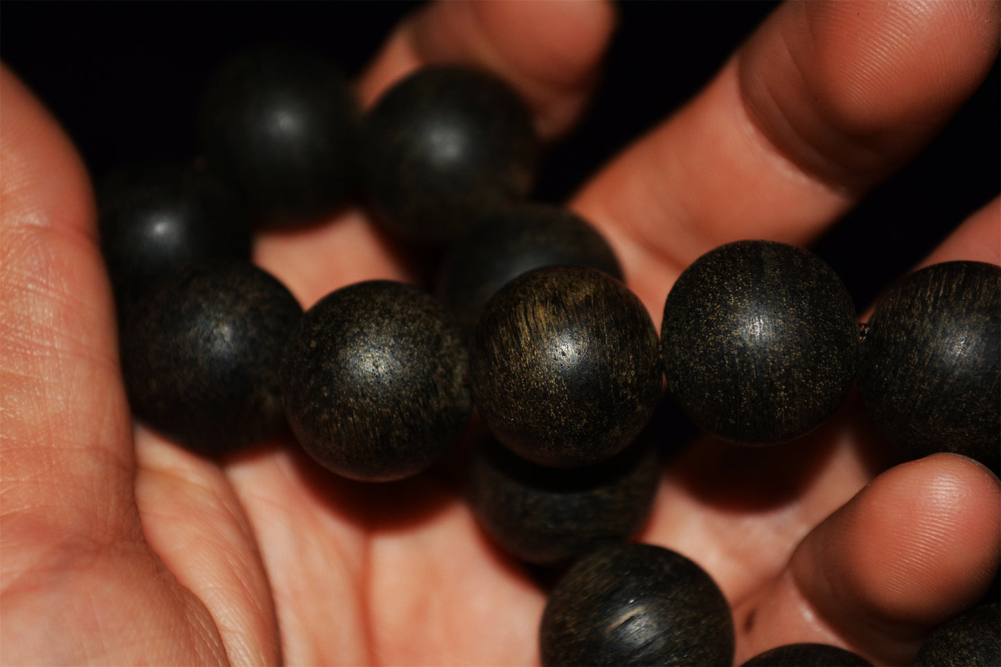 Natural Manila Agarwood Kynam Bracelet Mala Prayer Beads Qinan Kinam Aloeswood Beads Rosary Gaharu Super Kyara Oodh Agar
