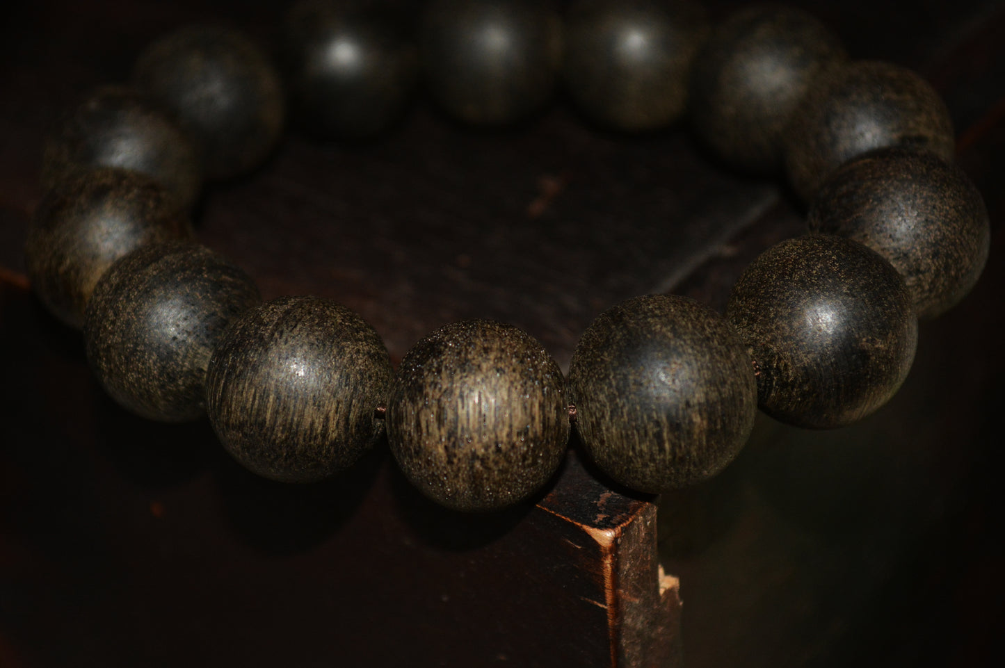 Natural Manila Agarwood Kynam Bracelet Mala Prayer Beads Qinan Kinam Aloeswood Beads Rosary Gaharu Super Kyara Oodh Agar