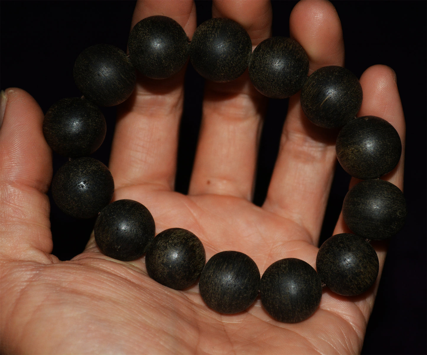 Natural Manila Agarwood Kynam Bracelet Mala Prayer Beads Qinan Kinam Aloeswood Beads Rosary Gaharu Super Kyara Oodh Agar