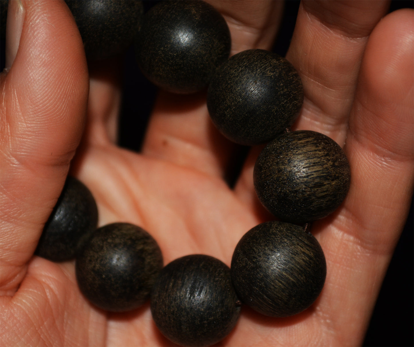 Natural Manila Agarwood Kynam Bracelet Mala Prayer Beads Qinan Kinam Aloeswood Beads Rosary Gaharu Super Kyara Oodh Agar