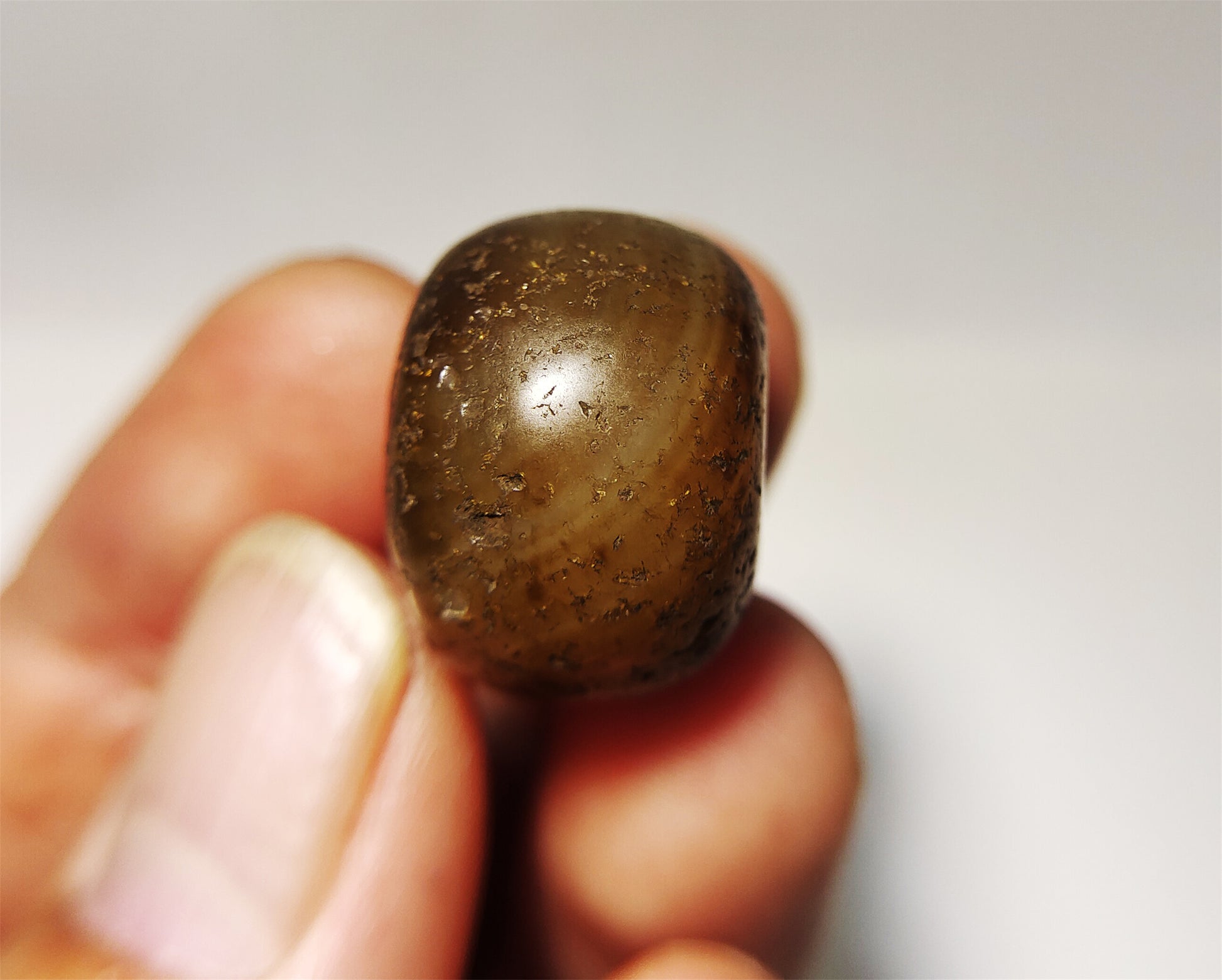 Old Ancient Agate Bead Bracelet Real Carnelian Pendant Antique Genuine Amulet