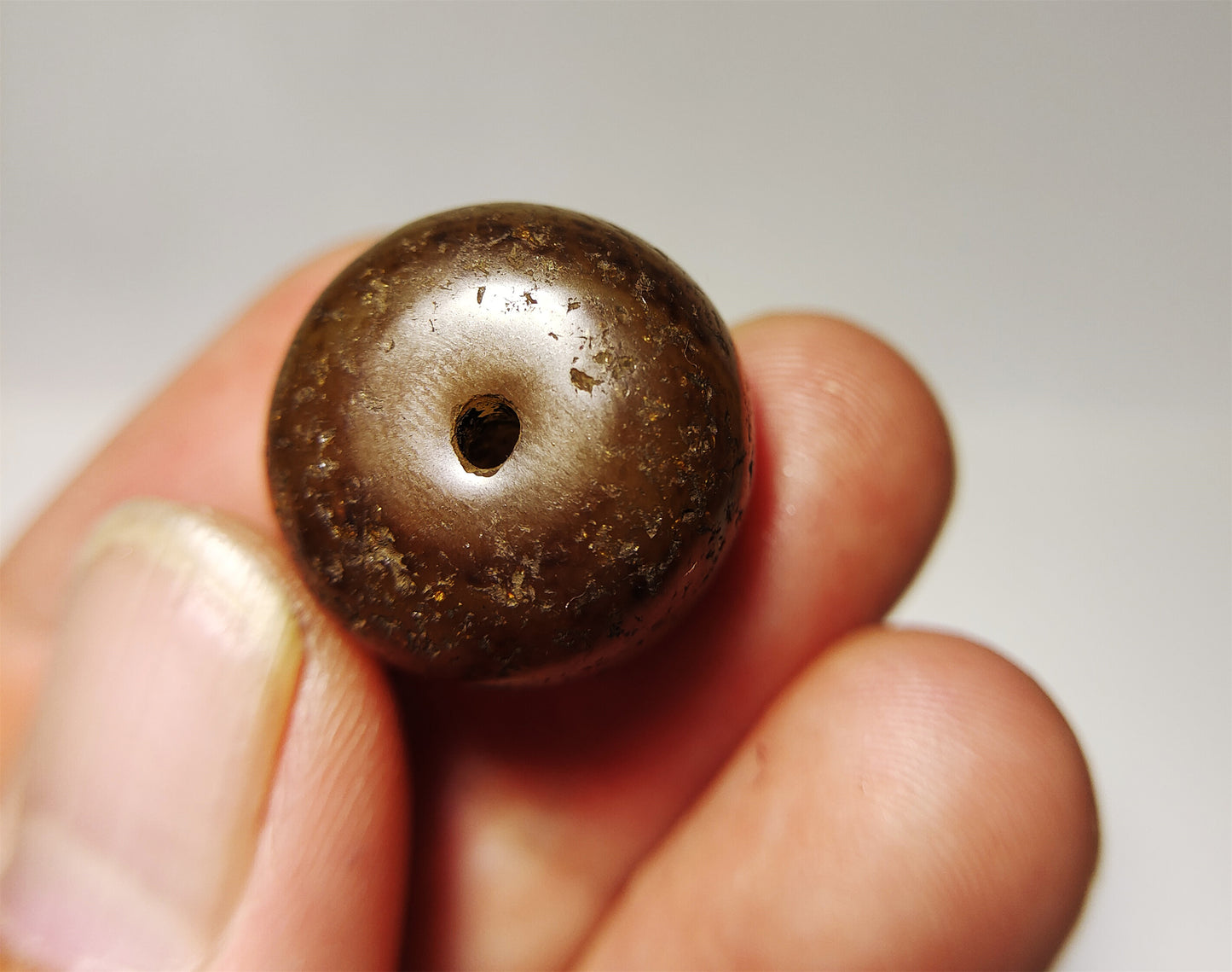 Old Ancient Agate Bead Bracelet Real Carnelian Pendant Antique Genuine Amulet