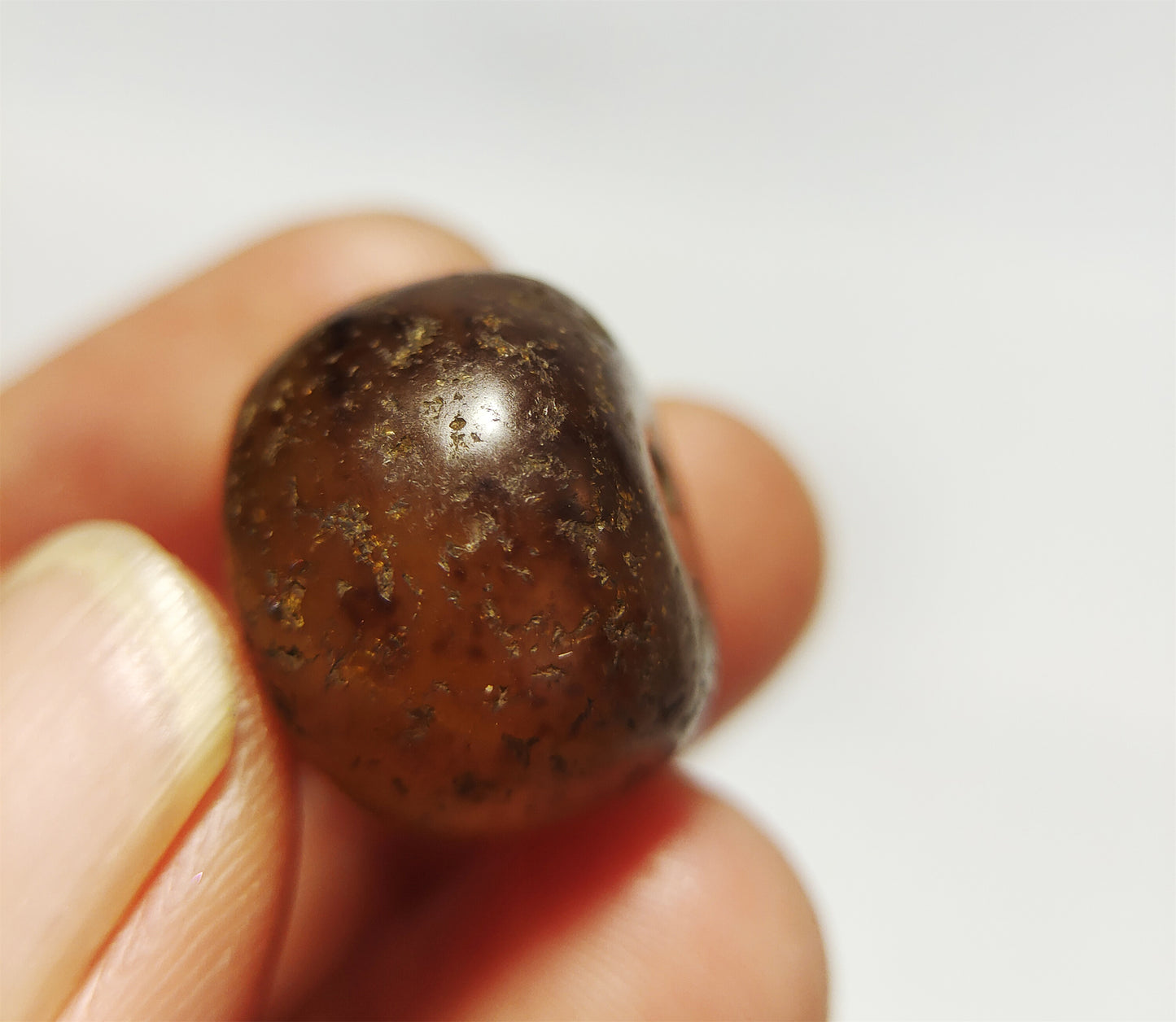 Old Ancient Agate Bead Bracelet Real Carnelian Pendant Antique Genuine Amulet