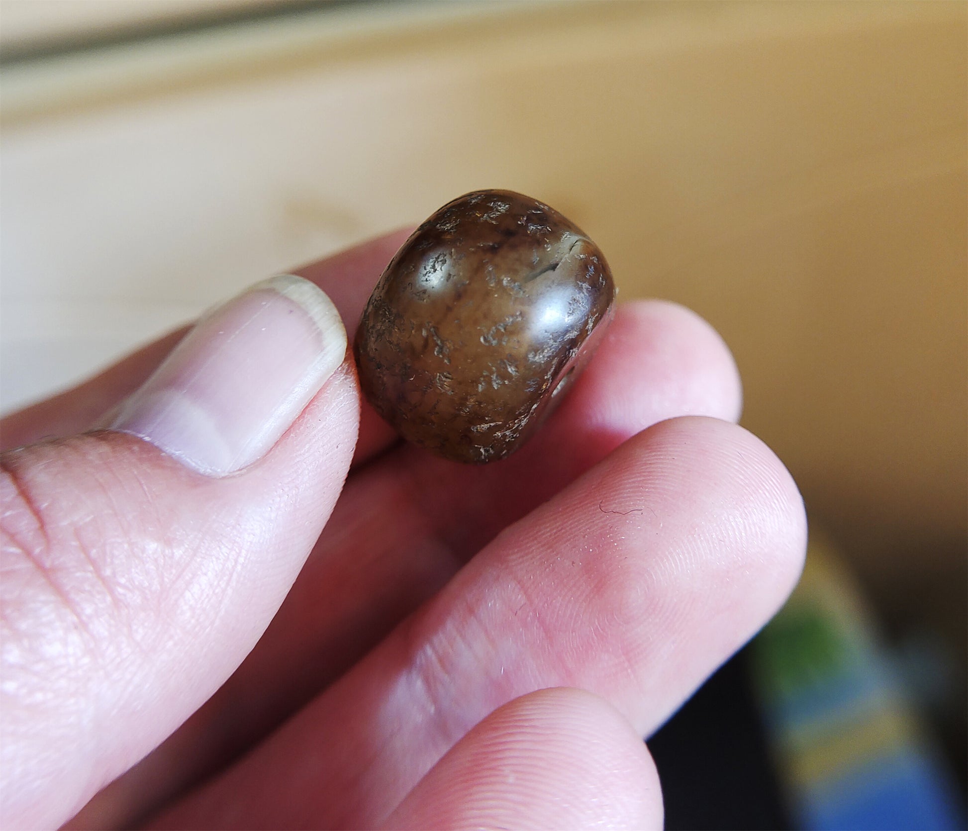 Old Ancient Agate Bead Bracelet Real Himalaya Carnelian Pendant Antique Genuine Amulet