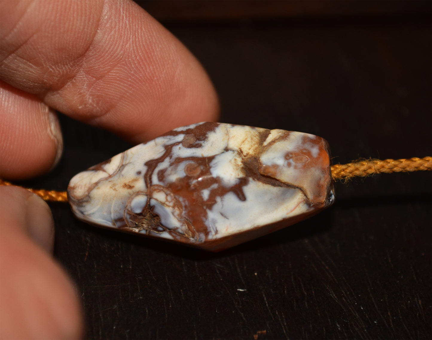 Old Ancient Agate Bead Bracelet Real Excavated Carnelian Necklace Pendant Antique Genuine Amulet