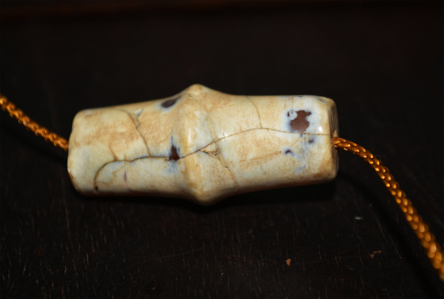 Old Ancient Agate Bead Bracelet Real Excavated Carnelian Pendant Antique Genuine Amulet