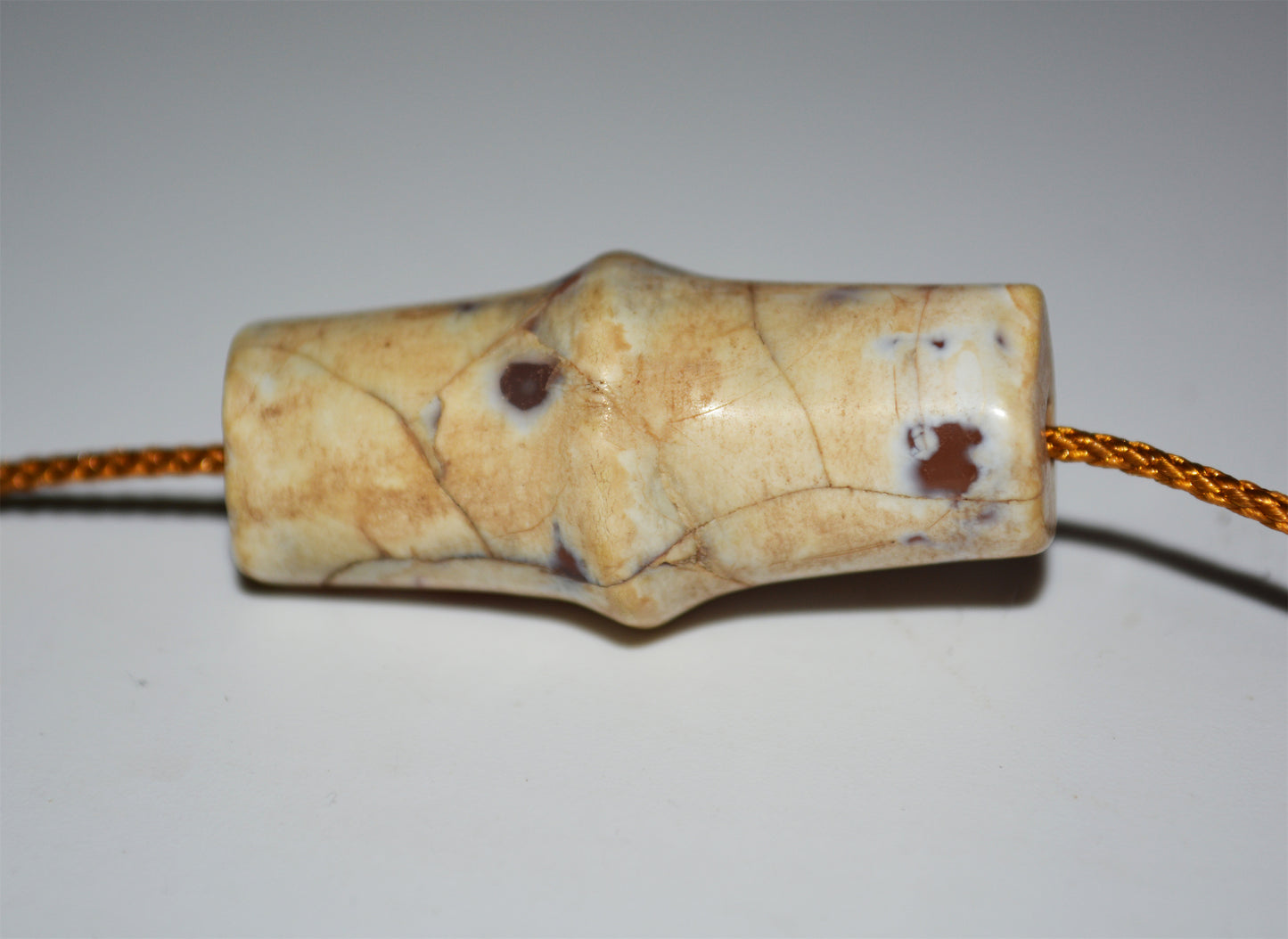 Old Ancient Agate Bead Bracelet Real Excavated Carnelian Pendant Antique Genuine Amulet