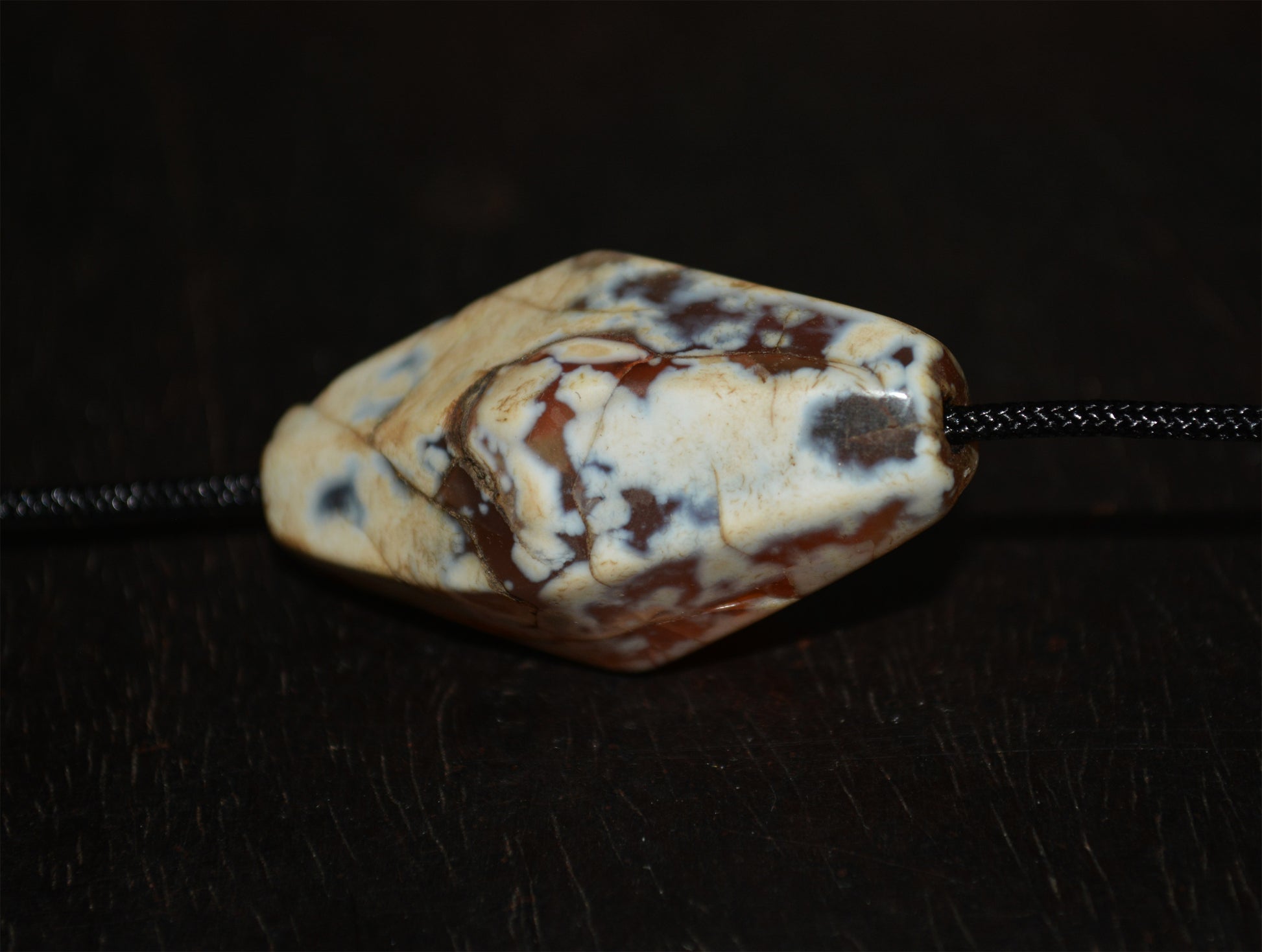 Old Ancient Excavated Agate Bead Bracelet Real Carnelian Pendant Antique Genuine Amulet