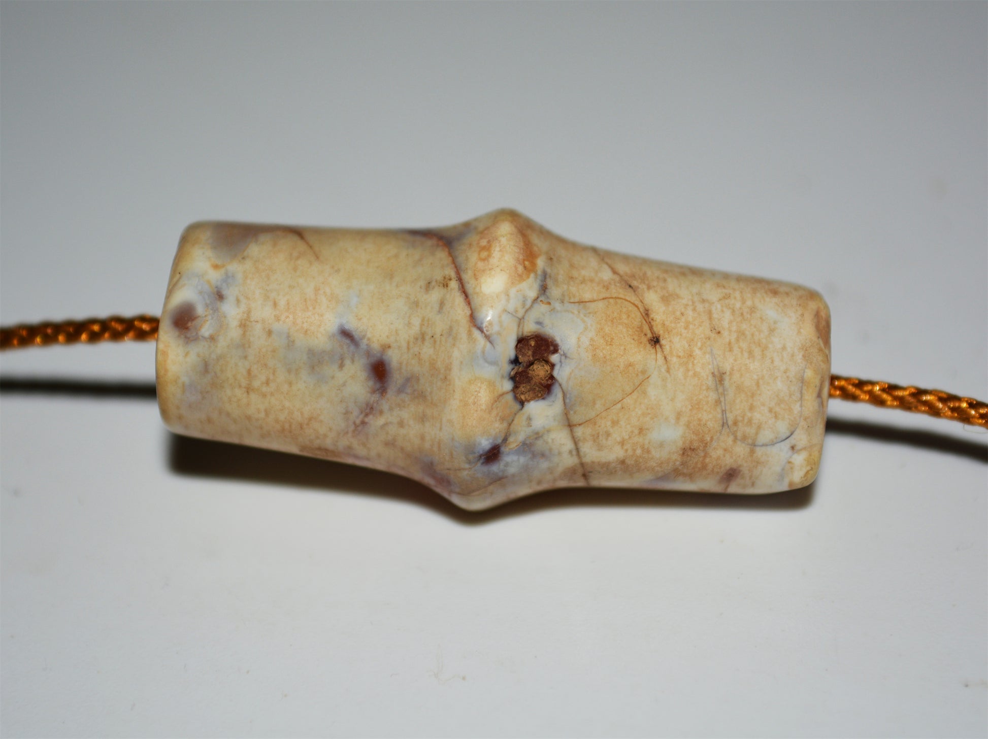 Old Ancient Agate Bead Bracelet Real Excavated Carnelian Pendant Antique Genuine Amulet