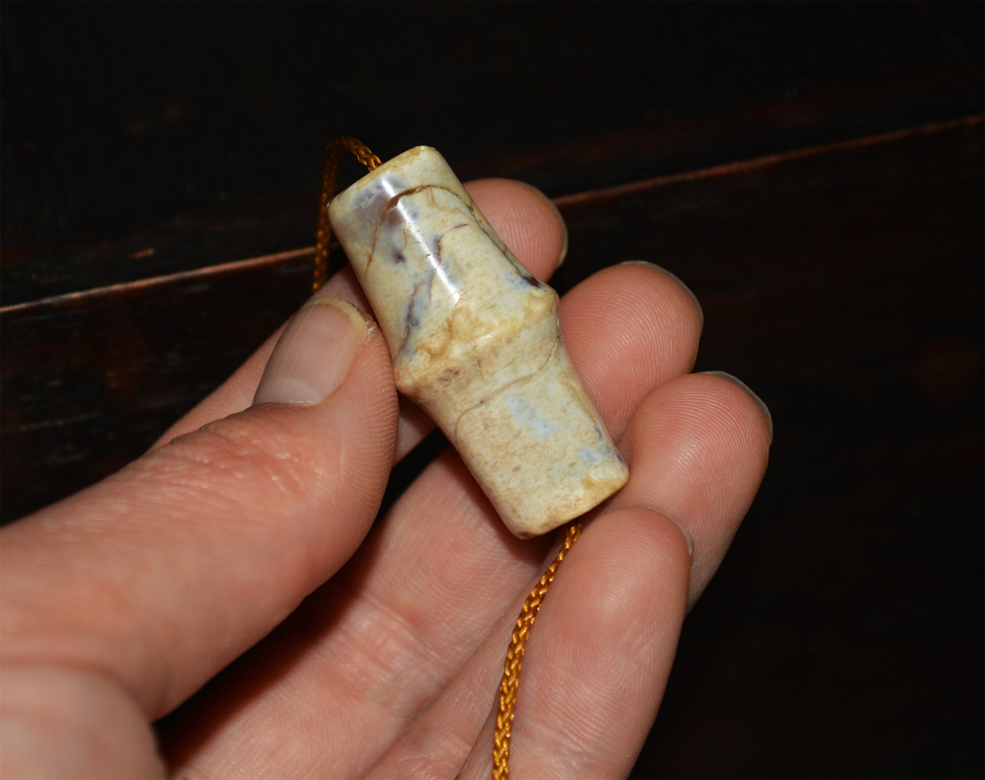 Old Ancient Agate Bead Bracelet Real Excavated Carnelian Pendant Antique Genuine Amulet