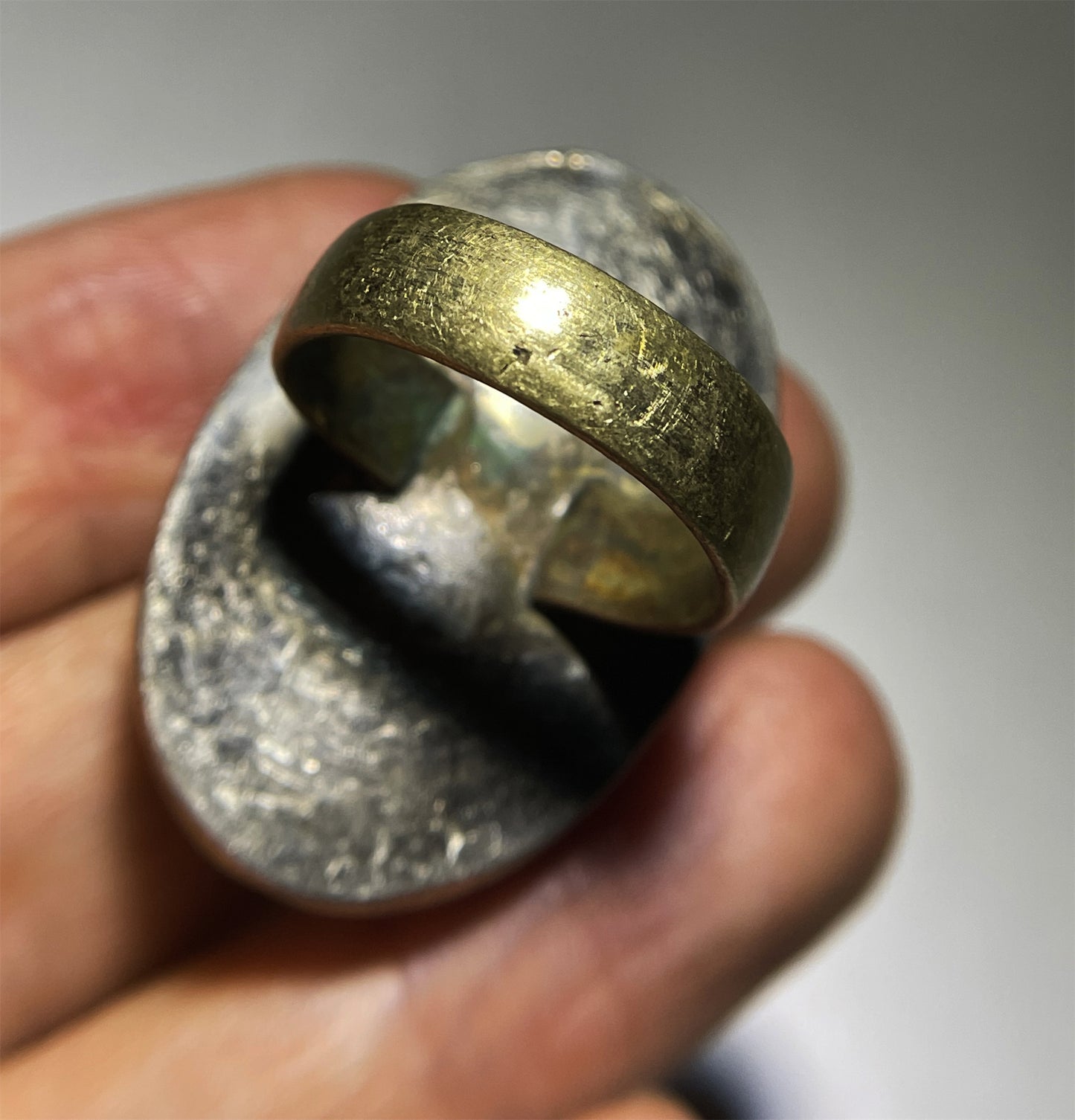 Old Ancient Agate Stone Sassanian Ring Seal Stamp Intaglio Bead Carnelian Pendant Engraved