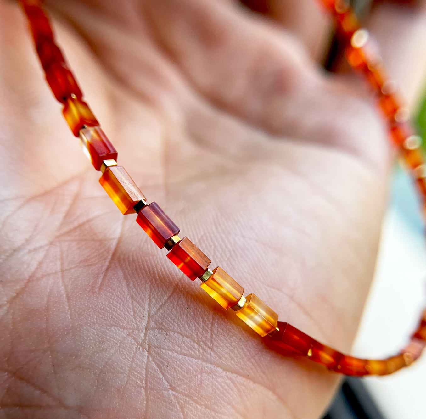 Himalaya Old Antiqe Natural Sardonyx Red Agate Beads Necklace Real Carnelian Bracelet Mala Prayer Beads Tibetan